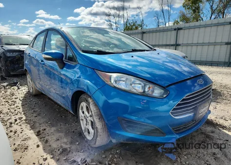 2015 Ford Fiesta Se from USA, damaged, VIN 3FADP4BJ9FM145897